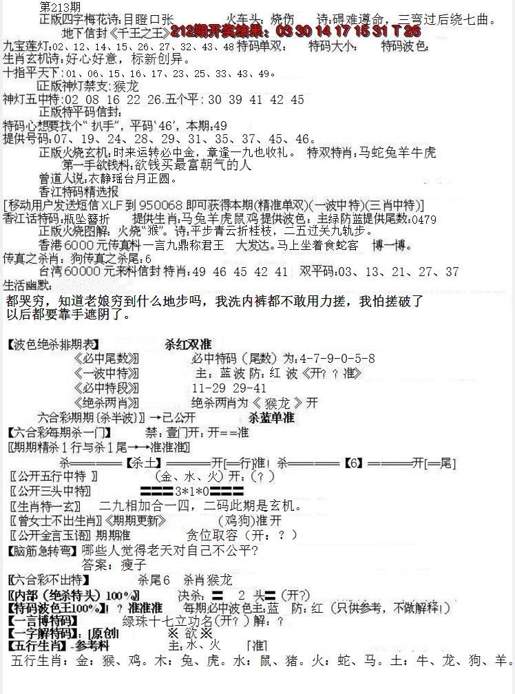 2024213期先锋总刚B