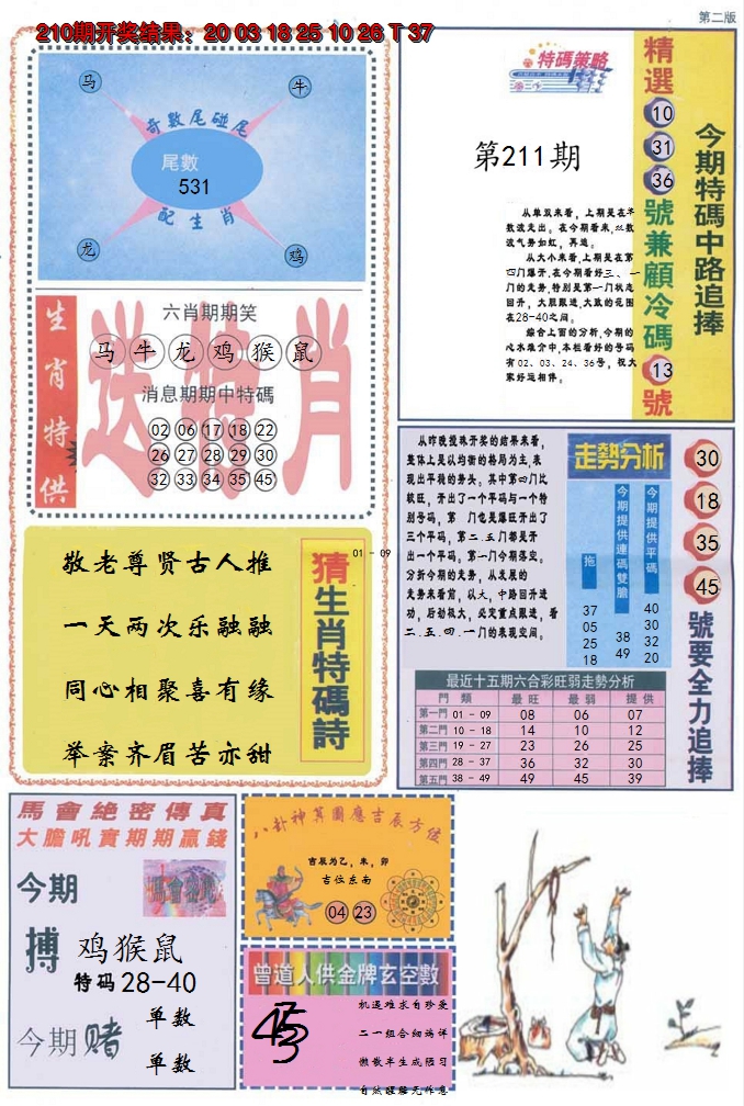 2024211期曾道人内幕消息B