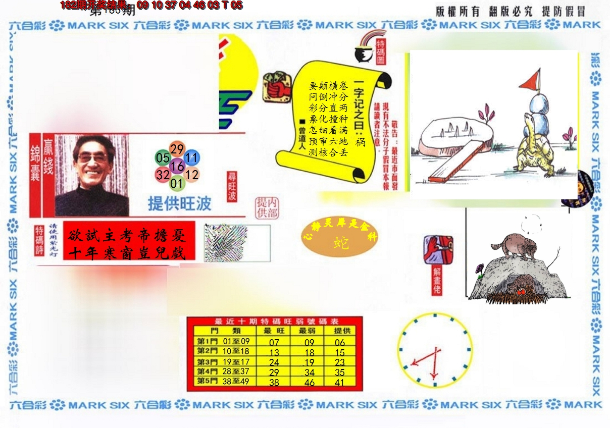 2024183期特码王(信封)