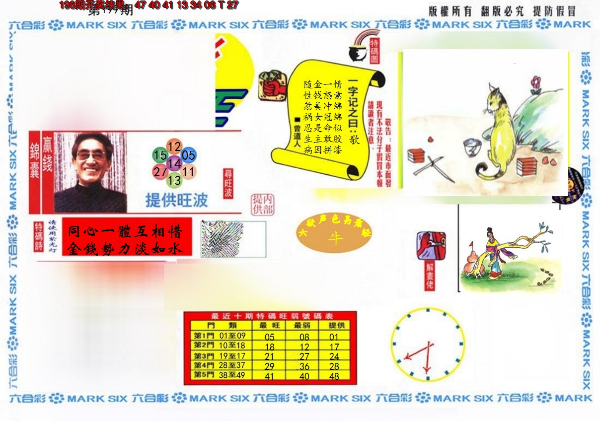 2024199期特码王(信封)