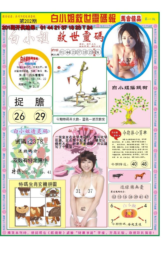 2024202期白小姐龙卷风A