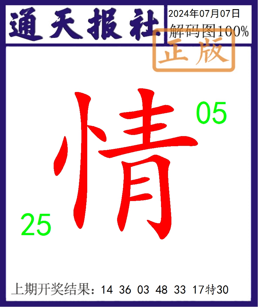 2024189期通天报解码图