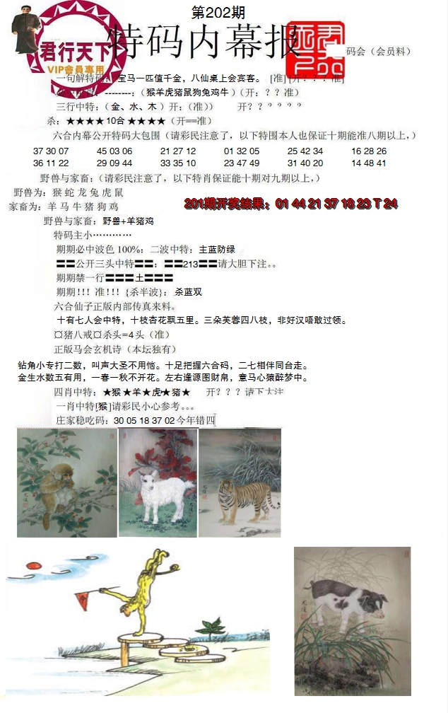2024202期特码内幕报