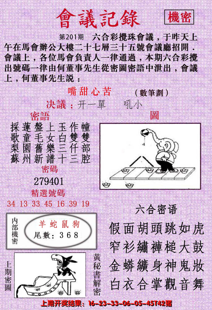 2024201期会议记录