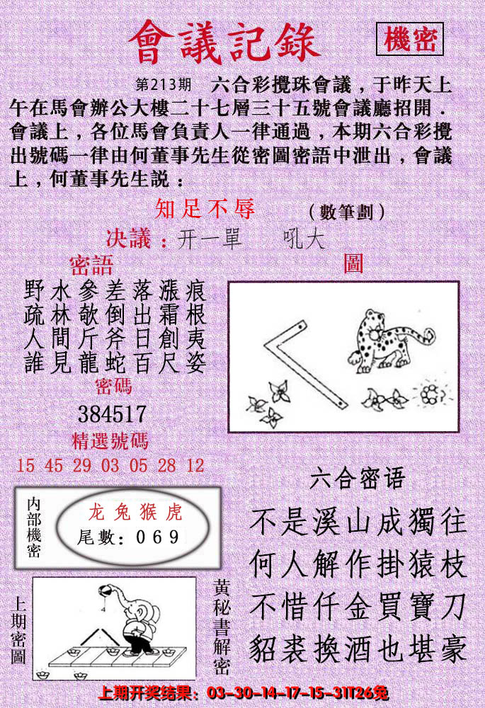 2024213期会议记录