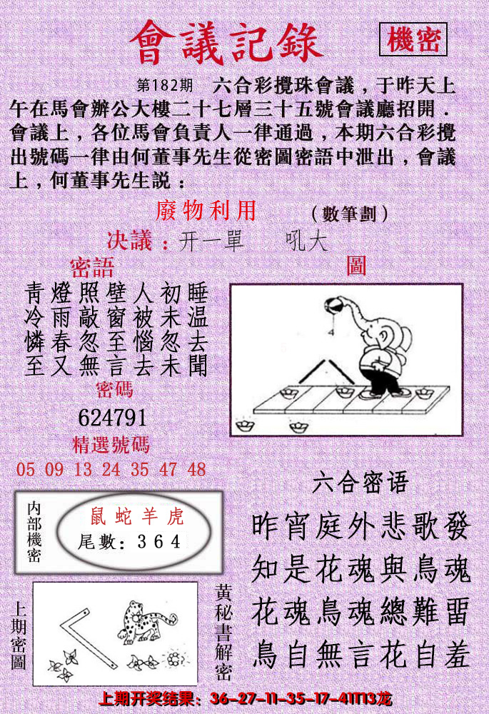2024182期会议记录