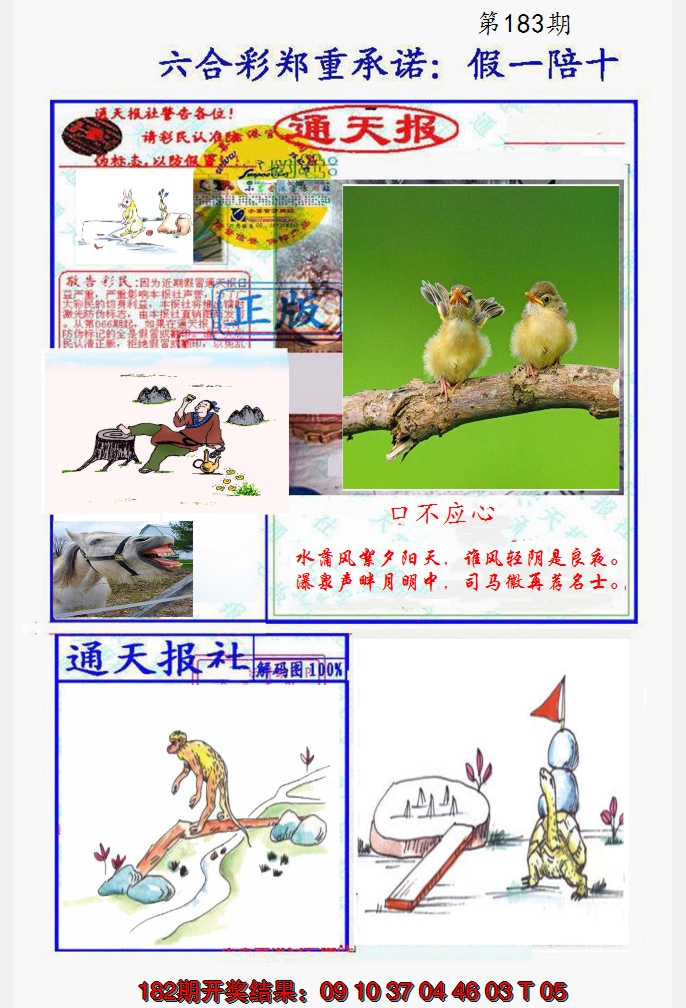 2024183期假一陪十通天报