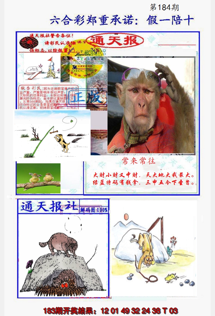 2024184期假一陪十通天报