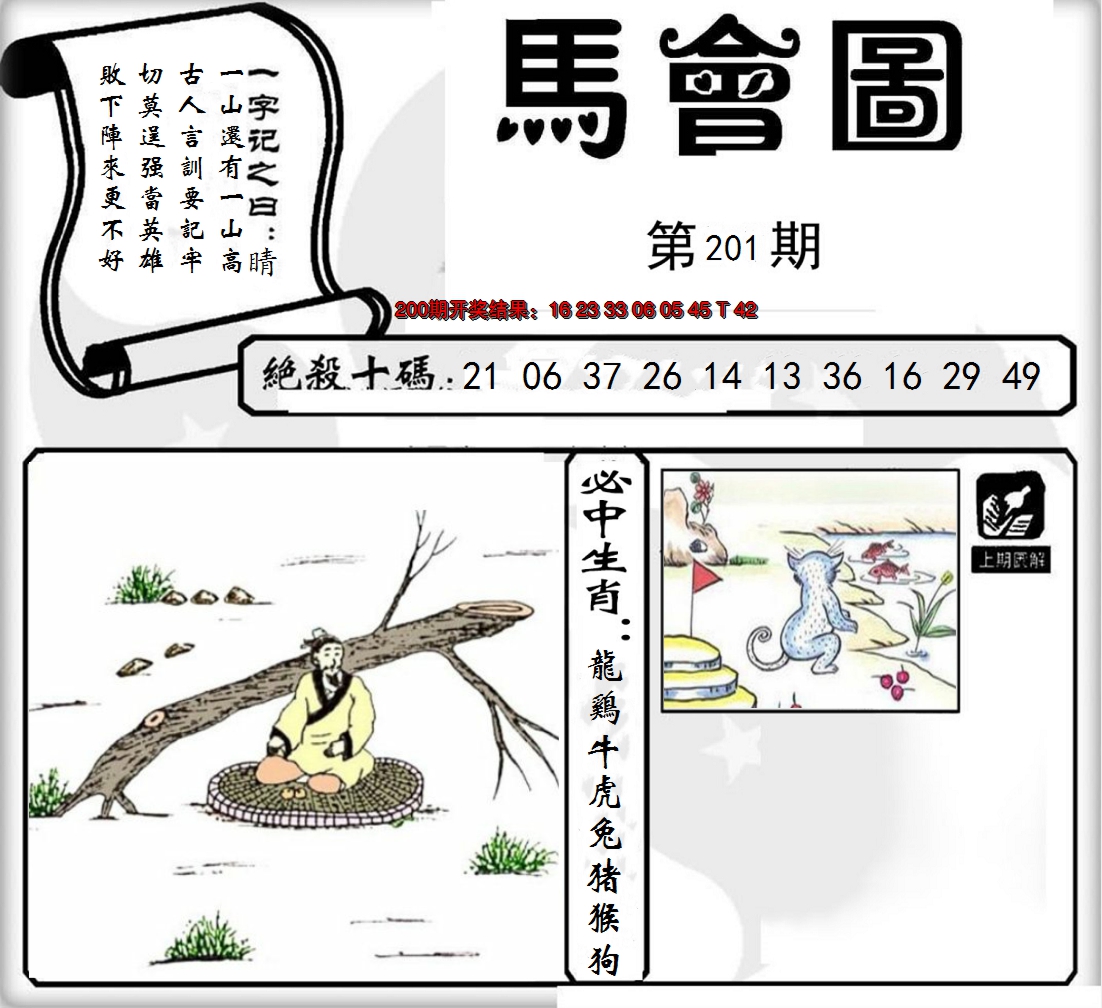 2024201期马会图