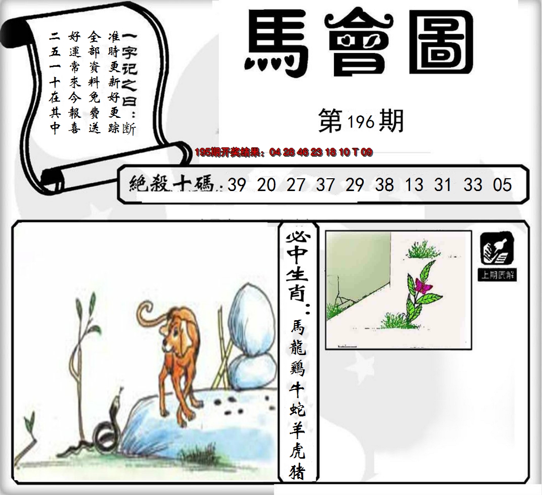 2024196期马会图