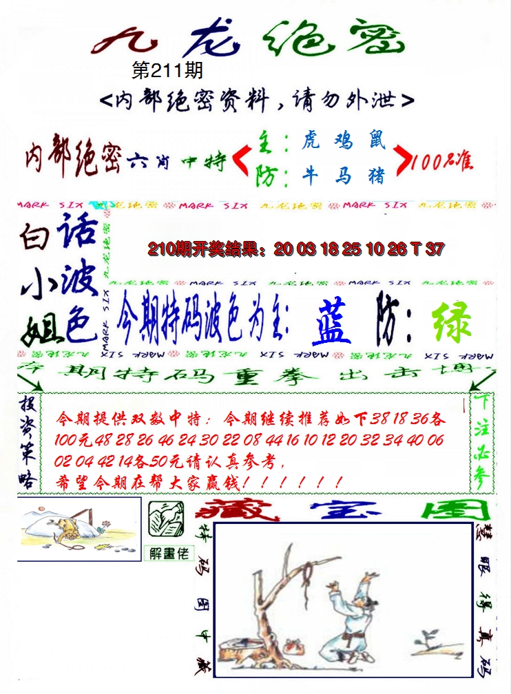 2024211期九龙密报
