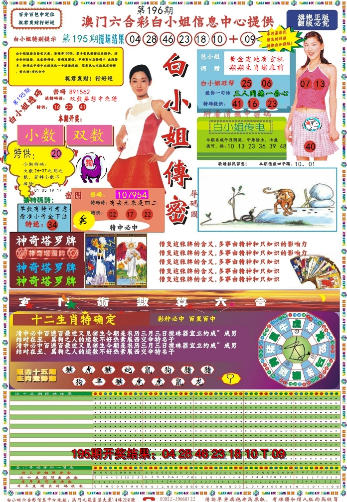 2024196期白小姐传密