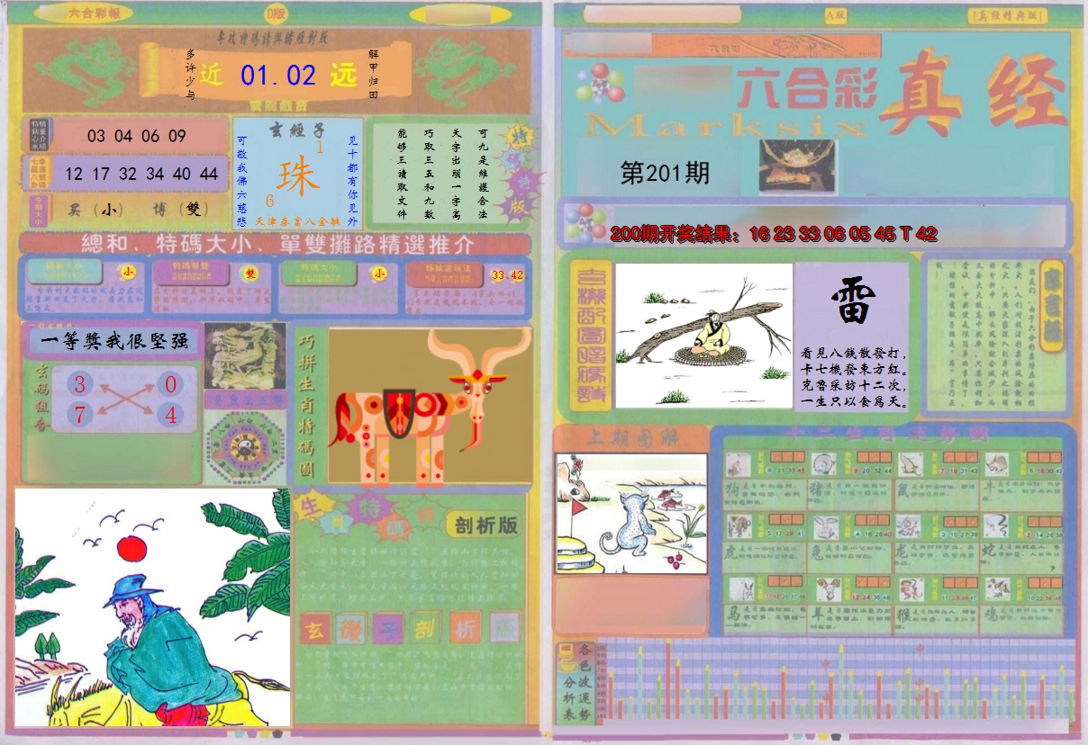 2024201期真经A