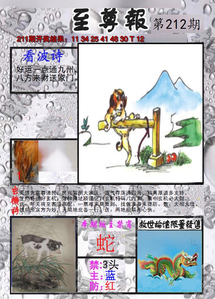 2024212期至尊报