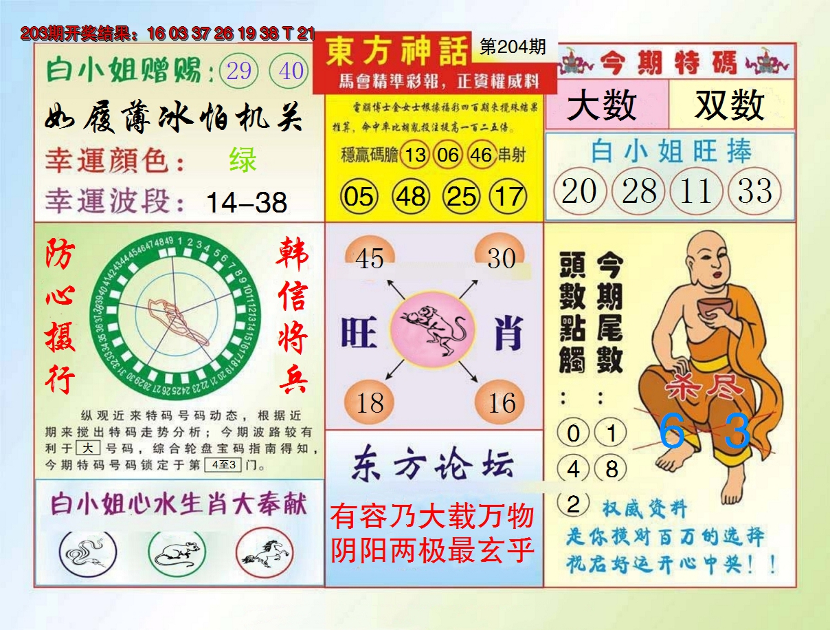 2024204期东方神话