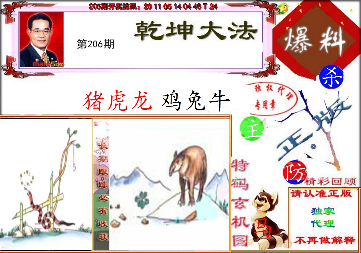 2024206期乾坤大发