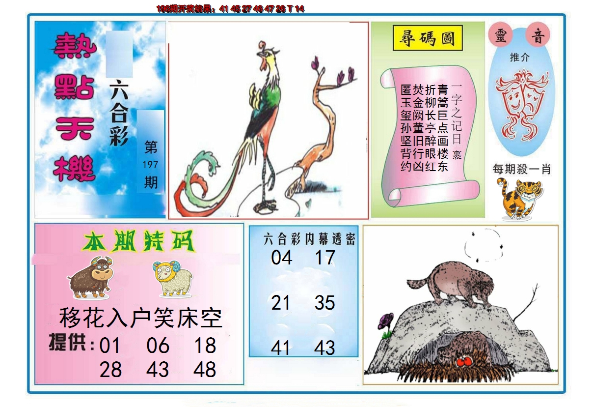 2024197期热点天机