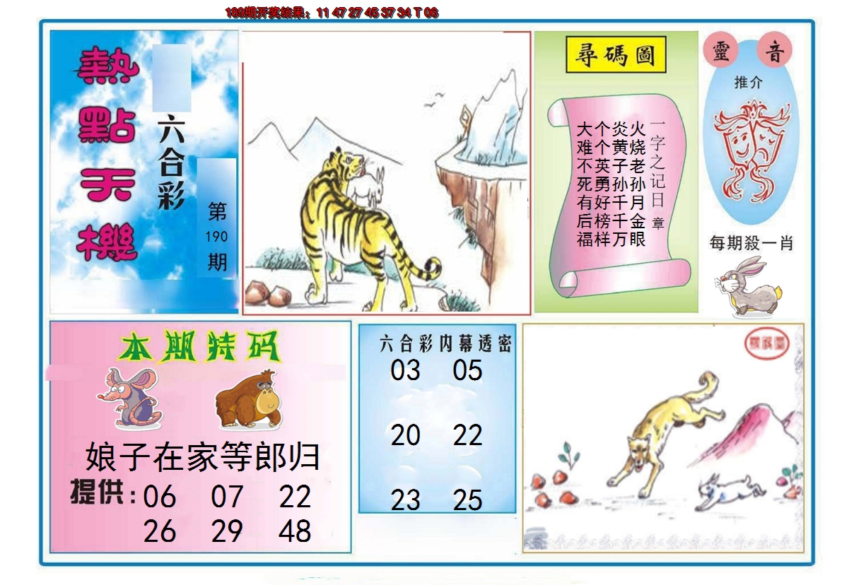 2024190期热点天机
