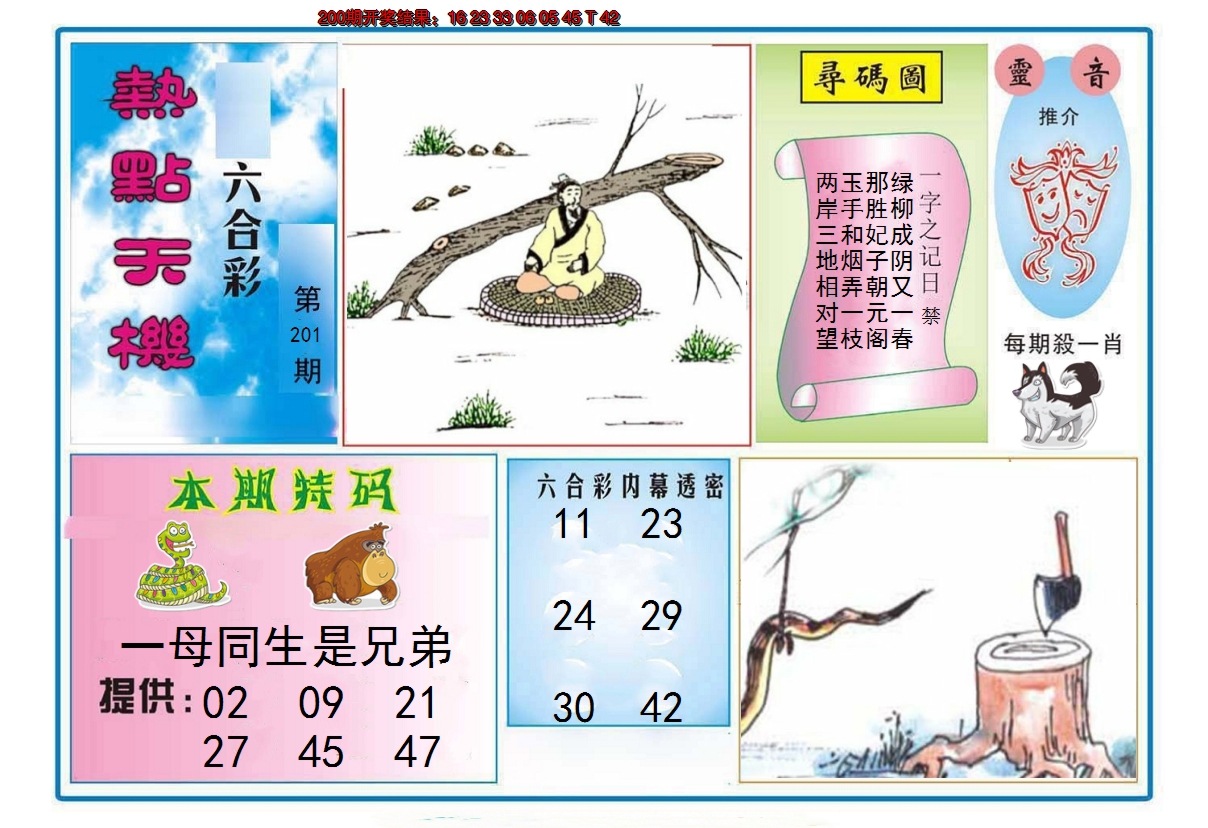 2024201期热点天机