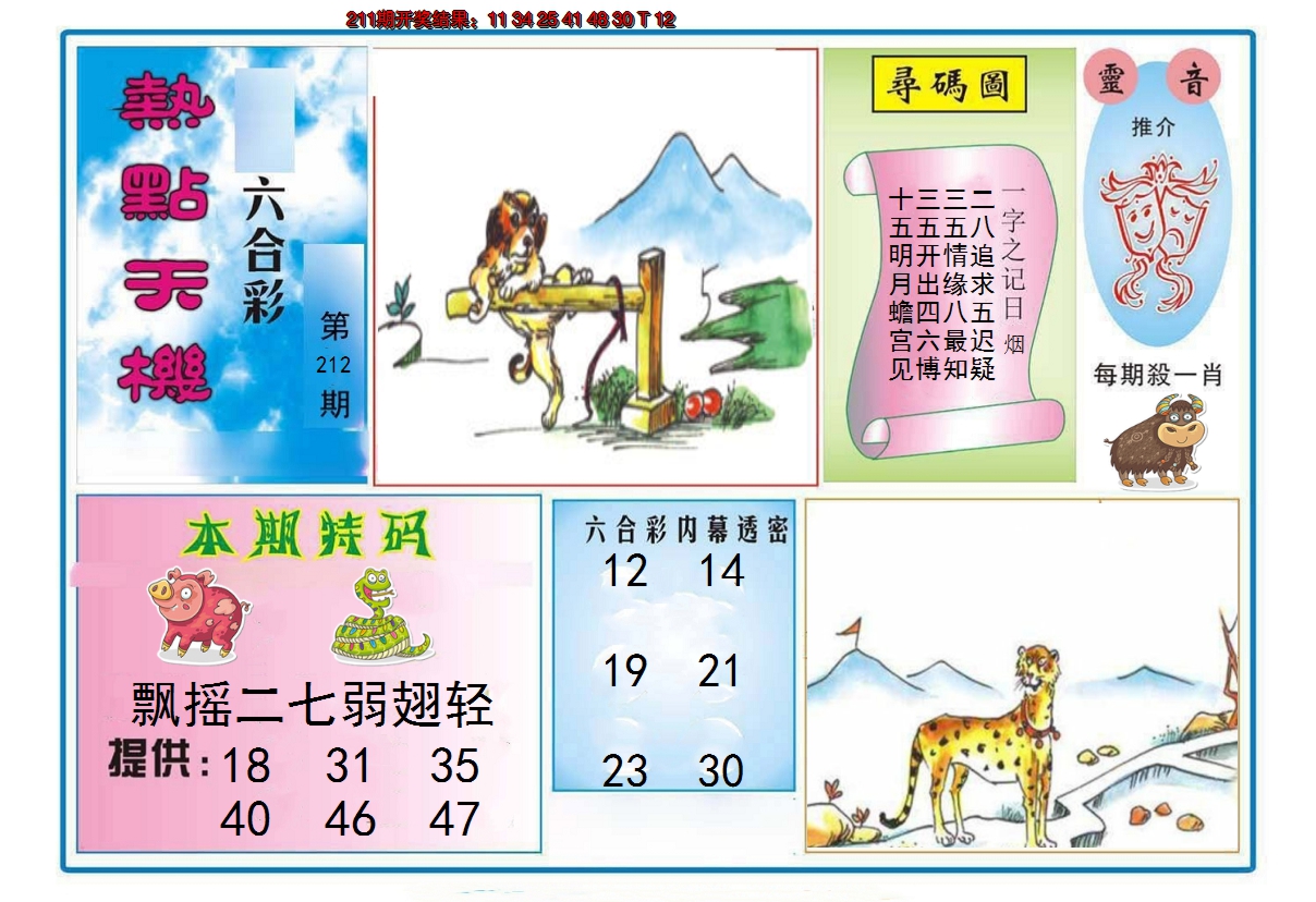 2024212期热点天机