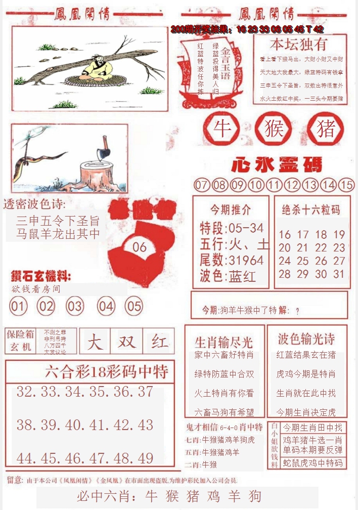 2024201期凤凰闲情B