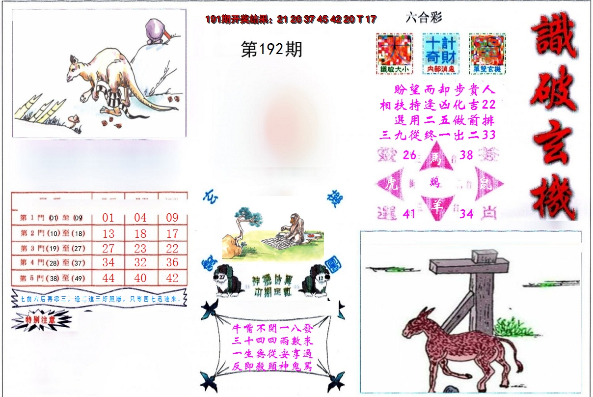 2024192期识破玄机