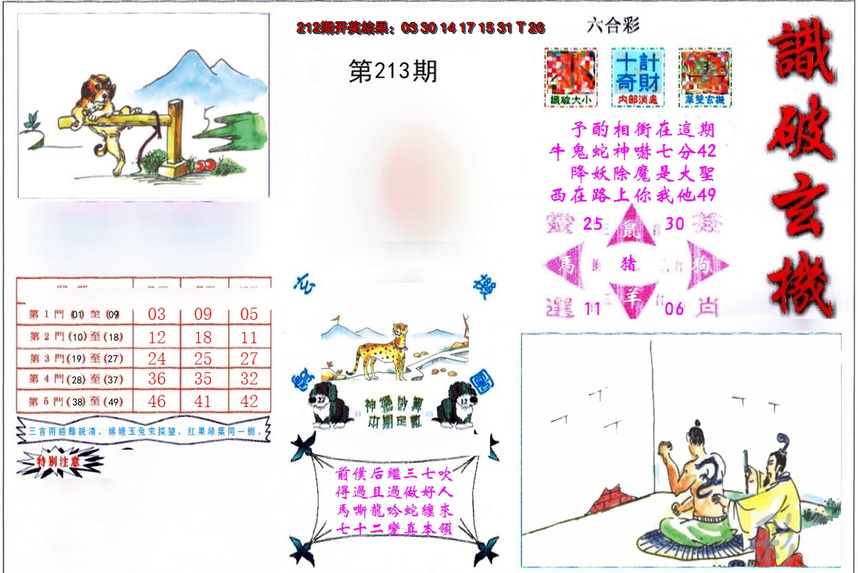 2024213期识破玄机