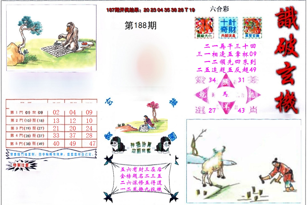 2024188期识破玄机