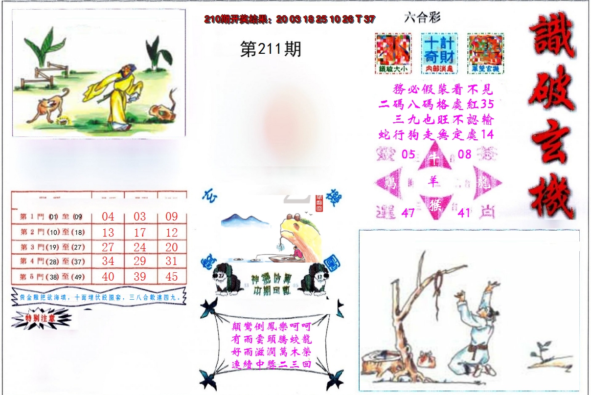 2024211期识破玄机