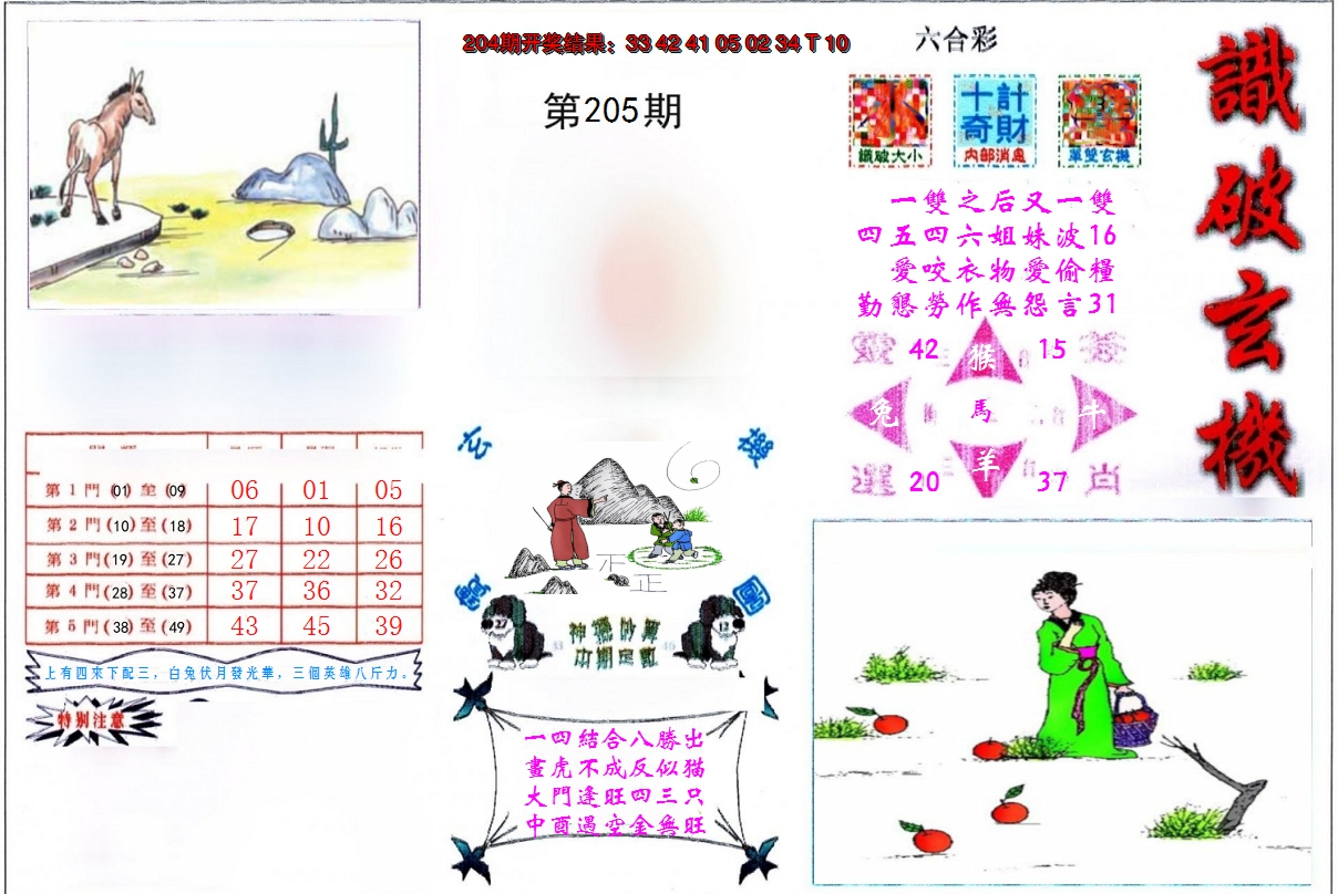 2024205期识破玄机