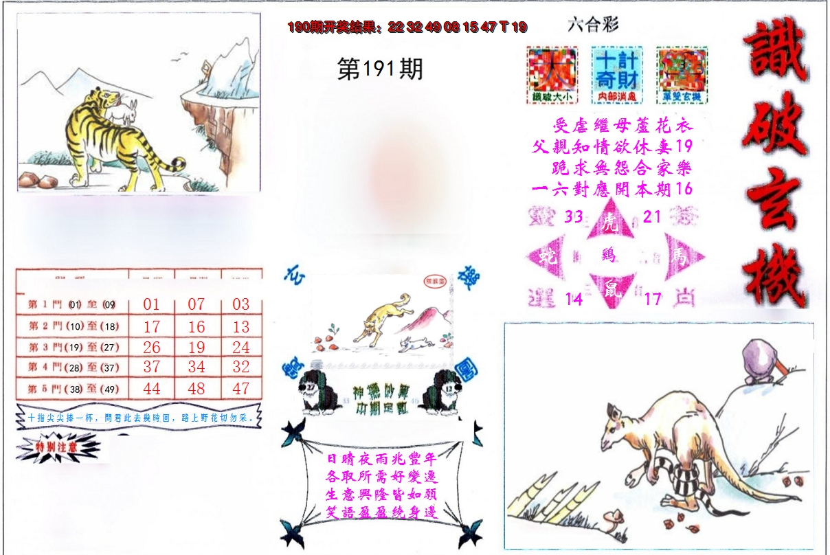 2024191期识破玄机