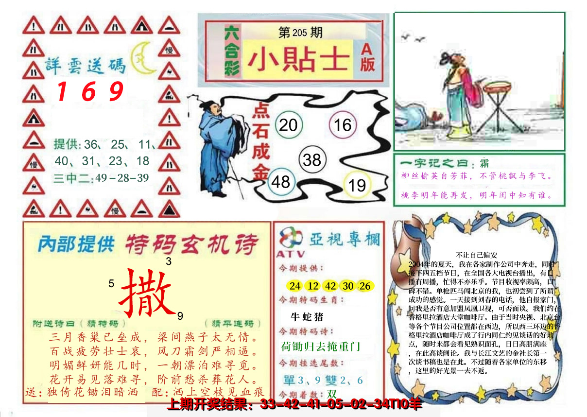 2024205期小贴士A