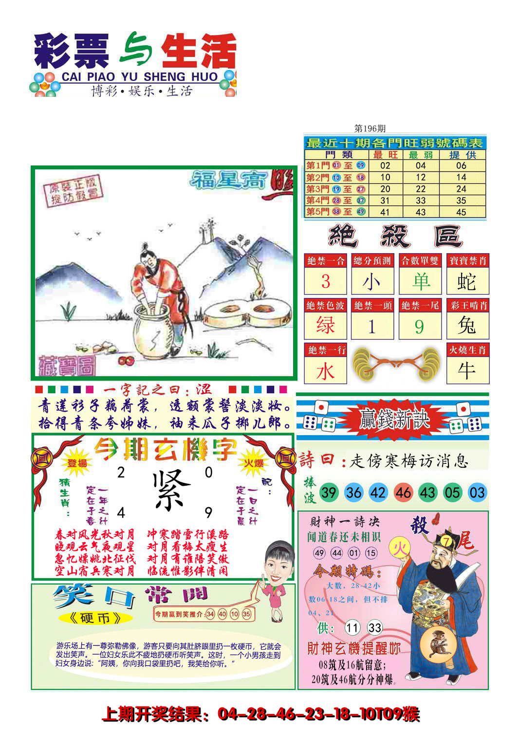 2024196期合众赌经A