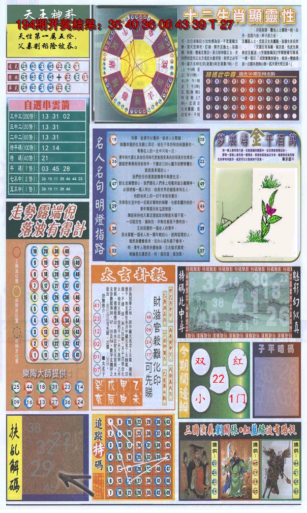 2024195期新报跑狗-2(背面)