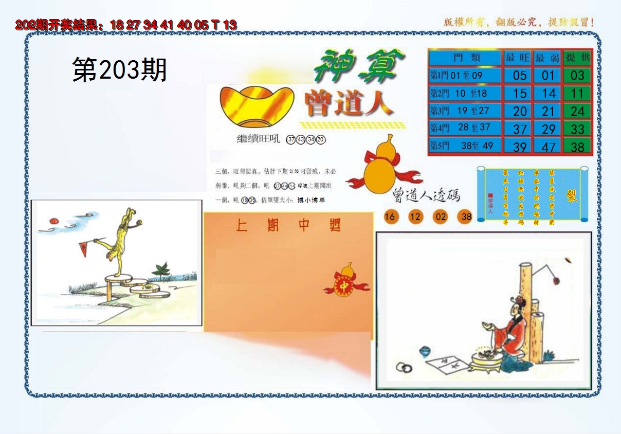 2024203期4-神算