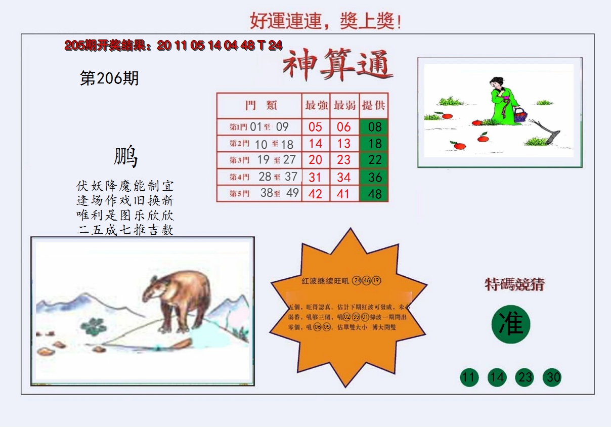 2024206期4-台湾神算