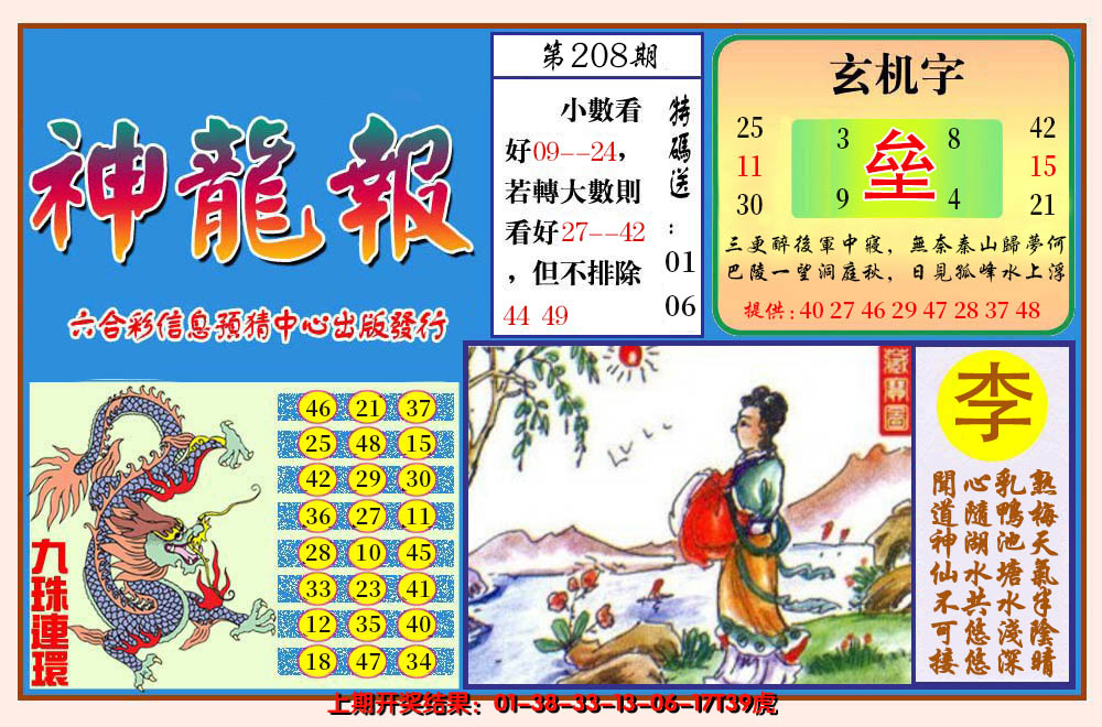 2024208期神龙报