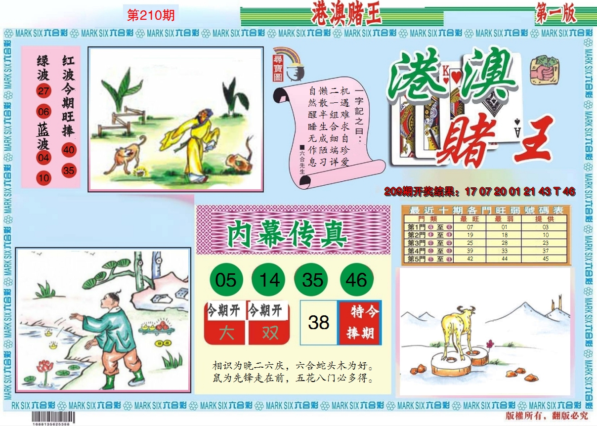 2024210期港澳赌王A