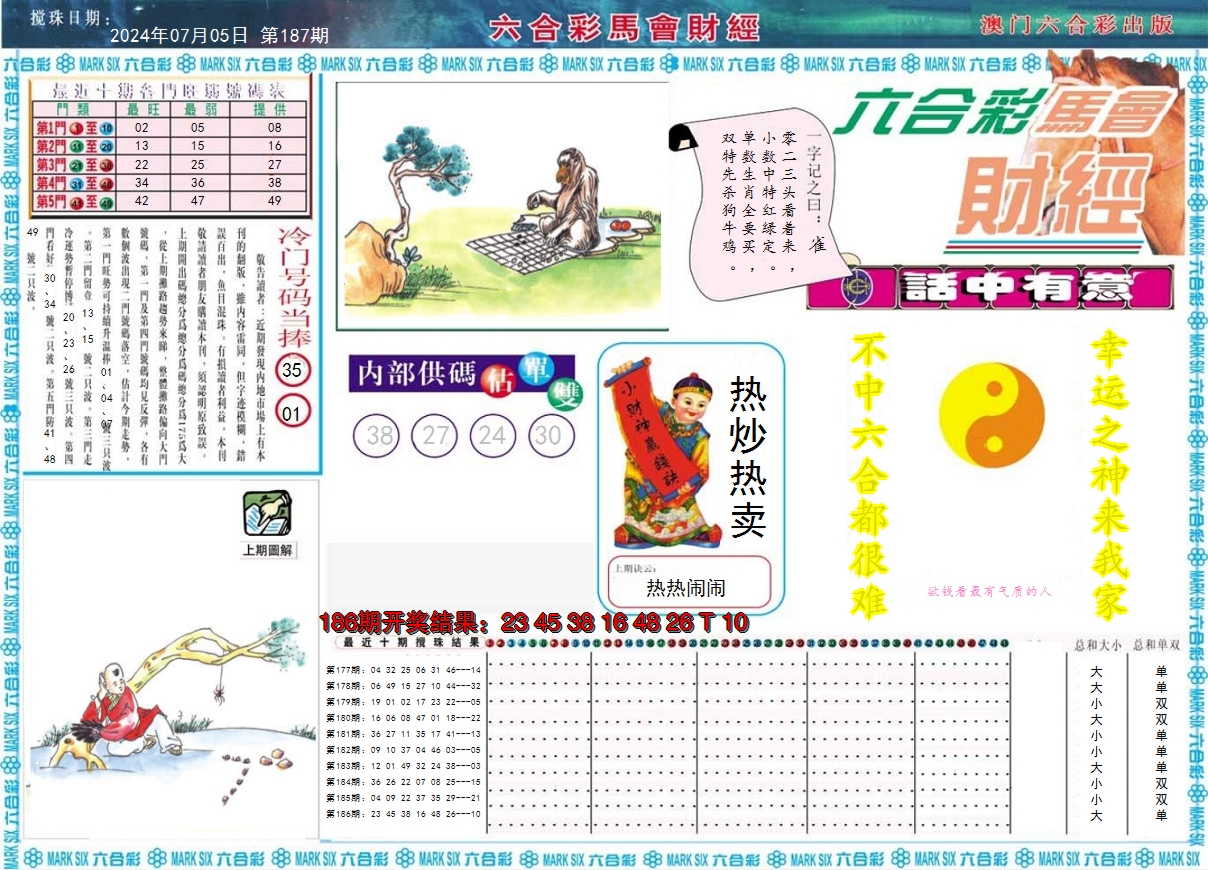 2024187期马会财经A