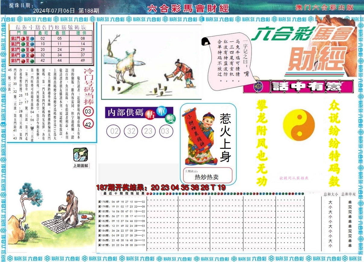 2024188期马会财经A