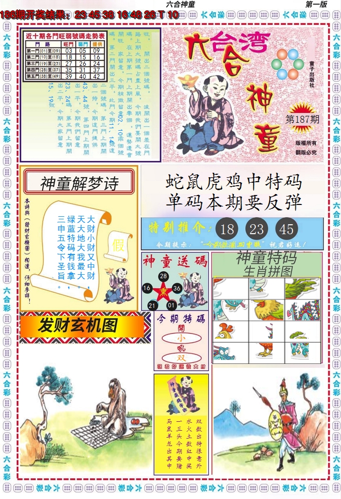 2024187期六合神童A