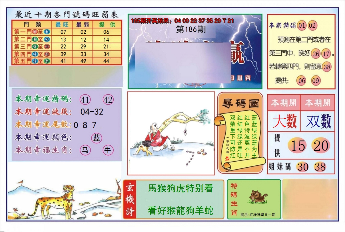 2024186期逢赌必羸