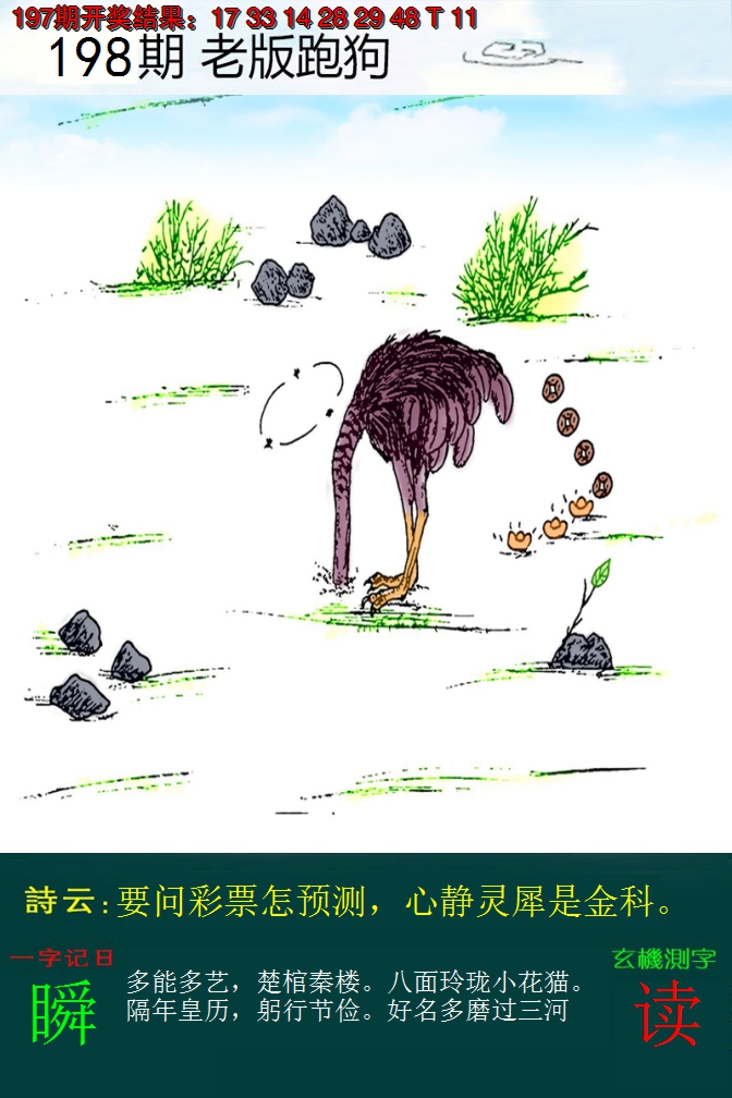 2024198期老版跑狗