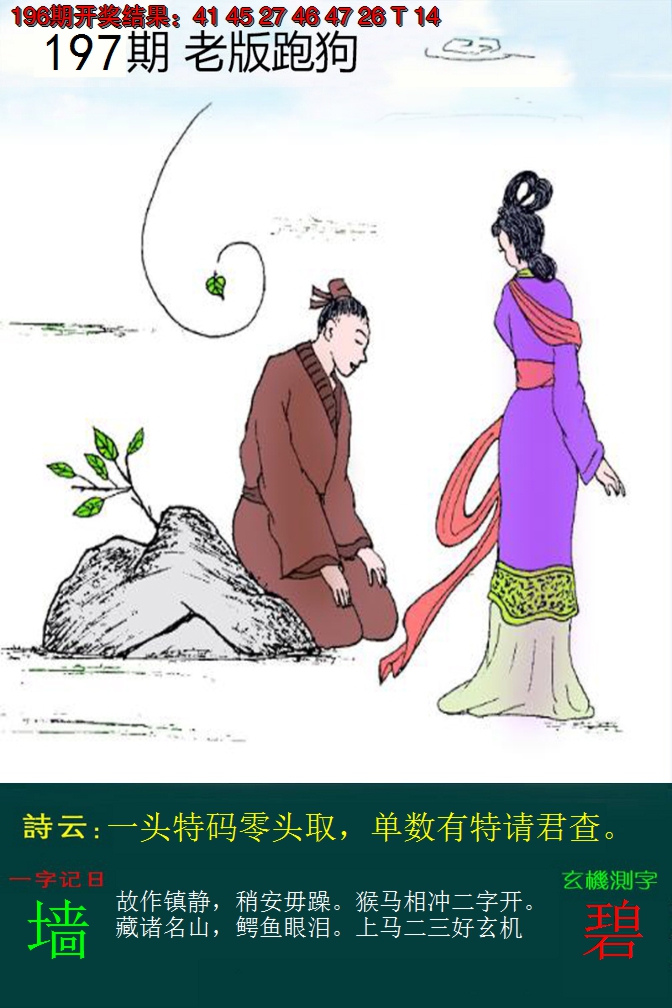 2024197期老版跑狗