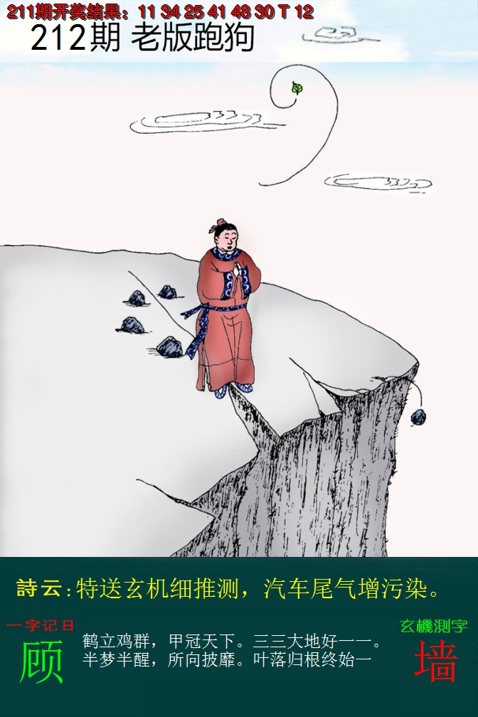 2024212期老版跑狗