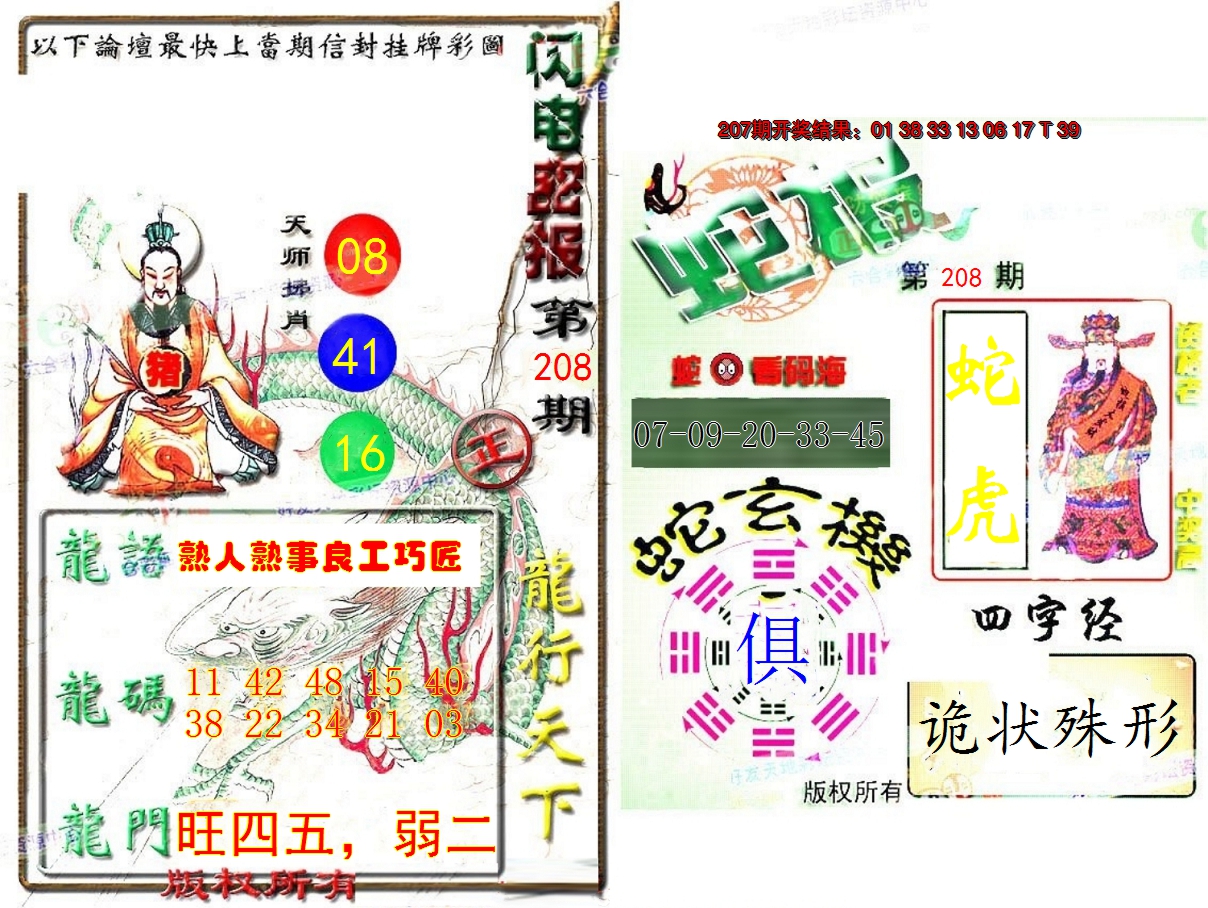 2024208期蛇报闪电版