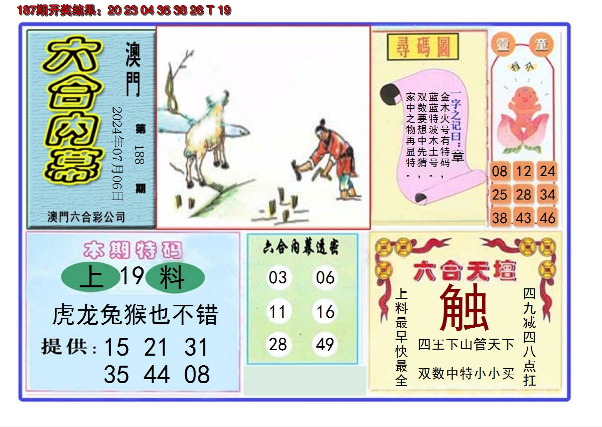 2024188期六合内幕