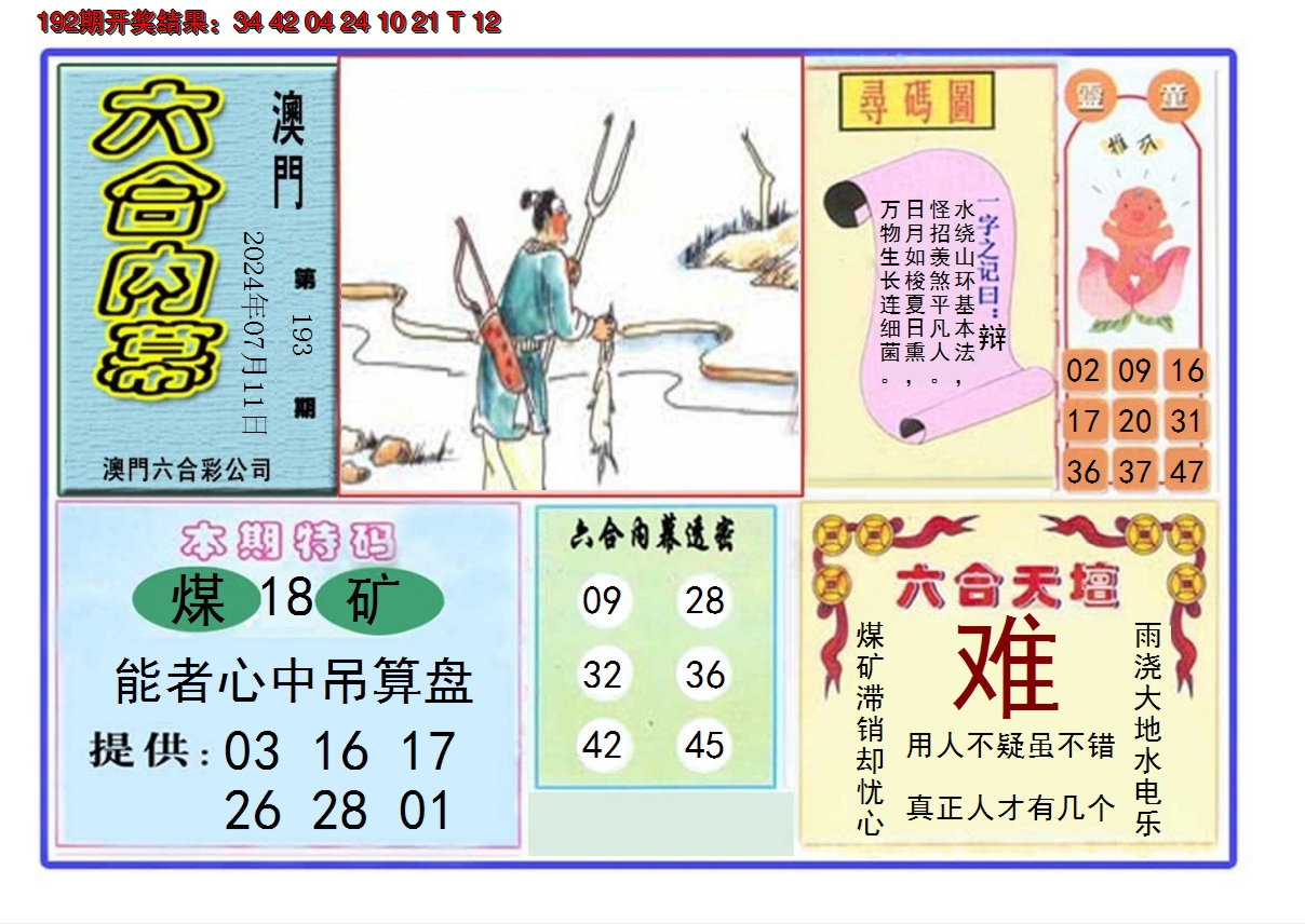 2024193期六合内幕