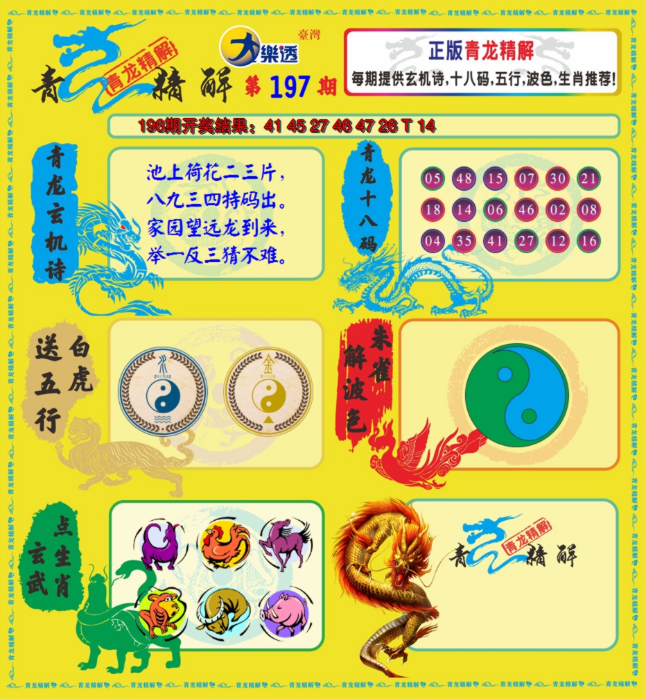 2024197期青龙精解
