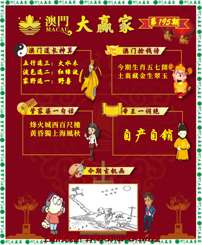 2024195期大赢家